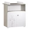 BabyPrice Commodes Enfant Commode à Langer 2 Portes 97x76x66cm En Bois Blanc -Commodes enfant Soldes 2022 commode a langer 2 portes 97x76x66cm en bois blanc