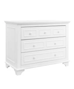 Bopita Commodes Enfant Commode Avec 3 Tiroirs Charlotte Blanc