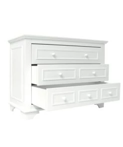 Bopita Commodes Enfant Commode Avec 3 Tiroirs Charlotte Blanc -Commodes enfant Soldes 2022 commode avec 3 tiroirs charlotte blanc 3