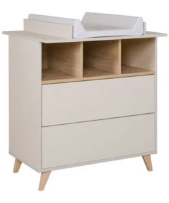 Lignea Kids Commodes Enfant Commode Avec Plan à Langer Bois Argile -Commodes enfant Soldes 2022 commode avec plan a langer bois argile 2