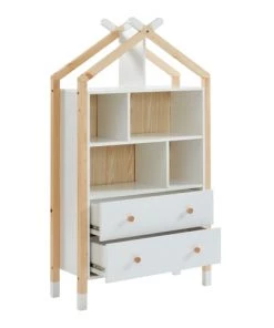 Baita Commodes Enfant Commode Blanc 3 Tiroirs 81cm -Commodes enfant Soldes 2022 commode blanc 3 tiroirs 81cm 5