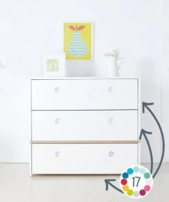 Wookids Commodes Enfant Commode Blanc -Commodes enfant Soldes 2022 commode blanc 7