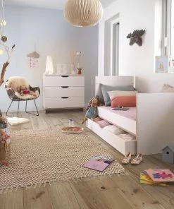 Galipette Commodes Enfant Commode Blanc Naturel -Commodes enfant Soldes 2022 commode blanc naturel 1