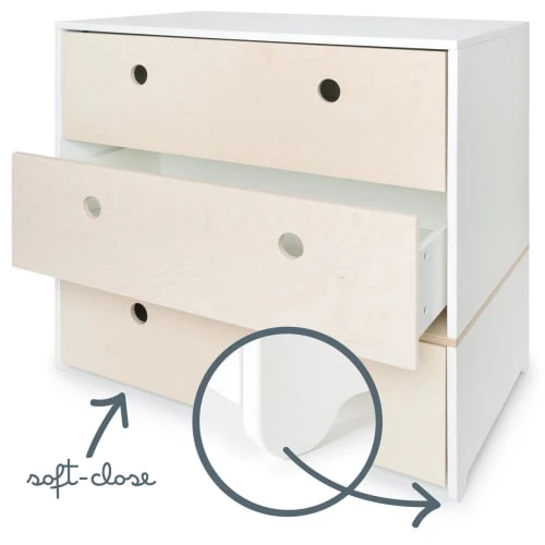 Wookids Commodes Enfant Commode Blanchi 5 Wookids Commodes Enfant Commode Blanchi – Image 3