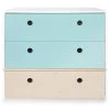 Wookids Commodes Enfant Commode Bleu Ciel-blanchi -Commodes enfant Soldes 2022 commode bleu ciel blanchi