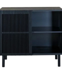 Lignea Kids Commodes Enfant Commode Bois Black Ash