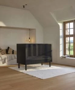 Quax Commodes Enfant Commode En Bois Naturel Avec Porte Coulissante Ajourée -Commodes enfant Soldes 2022 commode en bois naturel avec porte coulissante ajouree 4