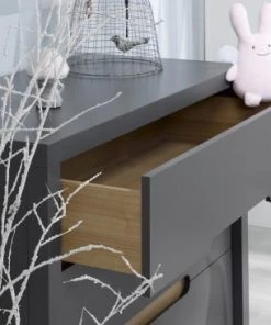 Nateo Concept Commodes Enfant Commode Enfant 3 Tiroirs Ardoise -Commodes enfant Soldes 2022 commode enfant 3 tiroirs ardoise 2