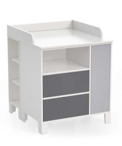 Home Maison Commodes Enfant Commode Enfant à Tiroirs Bora En Bois Gris 80x52x87 -Commodes enfant Soldes 2022 commode enfant a tiroirs bora en bois gris 80x52x87 2