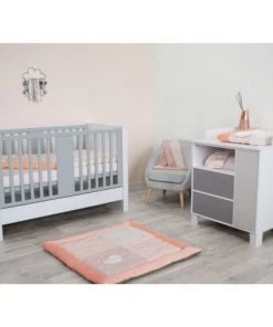 Home Maison Commodes Enfant Commode Enfant à Tiroirs Bora En Bois Gris 80x52x87 -Commodes enfant Soldes 2022 commode enfant a tiroirs bora en bois gris 80x52x87 3