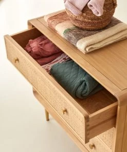 Commodes enfant Soldes 2022 -Commodes enfant Soldes 2022 commode enfant en chene massif et cannage 1
