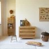 Tikamoon Commodes Enfant Commode Enfant En Orme Massif Et Cannage -Commodes enfant Soldes 2022 commode enfant en orme massif et cannage