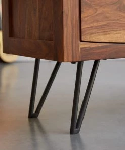 Tikamoon Commodes Enfant Commode Enfant En Palissandre Massif -Commodes enfant Soldes 2022 commode enfant en palissandre massif 4