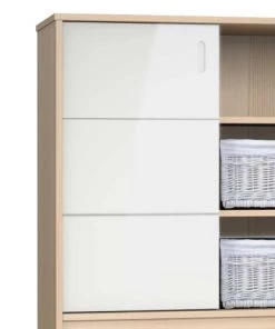 Home Maison Commodes Enfant Commode Enfant Java 3niches Et 1porte Coulissante Blanc -Commodes enfant Soldes 2022 commode enfant java 3niches et 1porte coulissante blanc 2