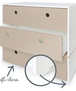 Wookids Commodes Enfant Commode Gris Chaud -Commodes enfant Soldes 2022 commode gris chaud 2