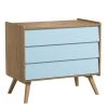 Vox Commodes Enfant Commode Naturel Bleu -Commodes enfant Soldes 2022 commode naturel bleu