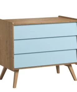 Vox Commodes Enfant Commode Naturel Bleu