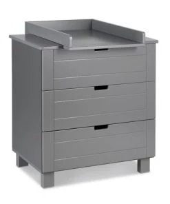 Klups Commodes Enfant Commode Plan Gris