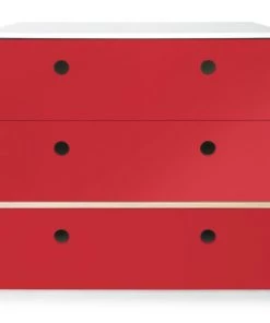 Wookids Commodes Enfant Commode Rouge