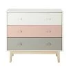 Maisons Du Monde Commodes Et Cabinets Commode Vintage 3 Tiroirs Blanche, Rose Et Grise -Commodes enfant Soldes 2022 commode vintage 3 tiroirs blanche rose et grise 1000 16 38 150262 2