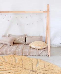 Lorena Canals Fauteuils Et Poufs Enfant Coussin Rond En Coton Rose ø48 -Commodes enfant Soldes 2022 coussin rond en coton rose oe48 2