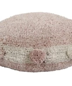 Lorena Canals Fauteuils Et Poufs Enfant Coussin Rond En Coton Rose ø48 -Commodes enfant Soldes 2022 coussin rond en coton rose oe48 3