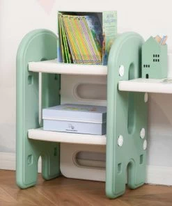 Homcom Tables Et Chaises Enfant Ensemble Bureau, Chaise Et Bibliothèque Pour Enfant Vert D'eau Blanc 10 Homcom Tables Et Chaises Enfant Ensemble Bureau, Chaise Et Bibliothèque Pour Enfant Vert D'eau Blanc -Commodes enfant Soldes 2022 ensemble bureau chaise et bibliotheque pour enfant vert d eau blanc 3
