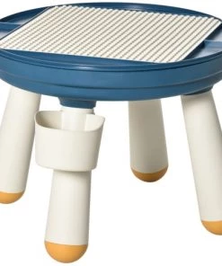 Homcom Tables Et Chaises Enfant Ensemble Table De Construction Multi-activités Enfant Avec Tabouret -Commodes enfant Soldes 2022 ensemble table de construction multi activites enfant avec tabouret 3