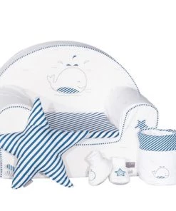 Sauthon Fauteuils Et Poufs Enfant Fauteuil Club 42x41cm En Coton Blanc -Commodes enfant Soldes 2022 fauteuil club 42x41cm en coton blanc 6