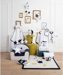 Sauthon Fauteuils Et Poufs Enfant Fauteuil Club 42x51cm En Coton Blanc -Commodes enfant Soldes 2022 fauteuil club 42x51cm en coton blanc 6