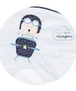 Sauthon Fauteuils Et Poufs Enfant Fauteuil Club 42x51cm En Coton Bleu -Commodes enfant Soldes 2022 fauteuil club 42x51cm en coton bleu 1