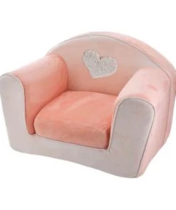 Home Maison Fauteuils Et Poufs Enfant Fauteuil Club Enfant Convertible Lapinou Rose 42x55