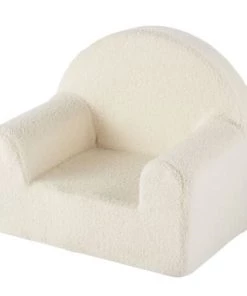 Maisons Du Monde Fauteuils Et Poufs Enfant Fauteuil Enfant à Bouclettes Blanches