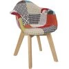 The Home Deco Kids Fauteuils Et Poufs Enfant Fauteuil Scandinave Pour Enfants Patchwork -Commodes enfant Soldes 2022 fauteuil scandinave pour enfants patchwork