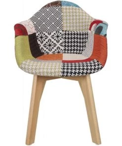 The Home Deco Kids Fauteuils Et Poufs Enfant Fauteuil Scandinave Pour Enfants Patchwork -Commodes enfant Soldes 2022 fauteuil scandinave pour enfants patchwork 2