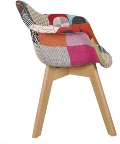 The Home Deco Kids Fauteuils Et Poufs Enfant Fauteuil Scandinave Pour Enfants Patchwork -Commodes enfant Soldes 2022 fauteuil scandinave pour enfants patchwork 3