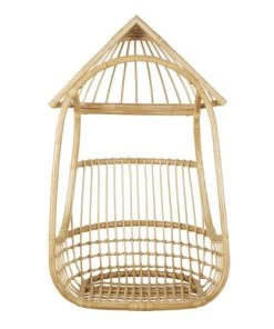 Maisons Du Monde Fauteuils Et Poufs Enfant Fauteuil Suspendu Enfant En Rotin Et Métal Beige