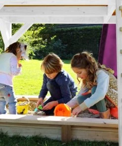 Axi Mobilier De Jardin Enfant Haute Maisonnette Sur Pilotis Avec Toboggan Violet -Commodes enfant Soldes 2022 haute maisonnette sur pilotis avec toboggan violet 3