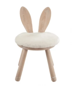 Meubles & Design Tables Et Chaises Enfant Lot De 2 Chaises Enfant Avec Dossier Oreilles De Lapin -Commodes enfant Soldes 2022 lot de 2 chaises enfant avec dossier oreilles de lapin 1
