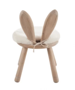 Meubles & Design Tables Et Chaises Enfant Lot De 2 Chaises Enfant Avec Dossier Oreilles De Lapin -Commodes enfant Soldes 2022 lot de 2 chaises enfant avec dossier oreilles de lapin 3