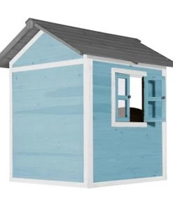 Sunny Mobilier De Jardin Enfant Maisonnette En Bois Bleue -Commodes enfant Soldes 2022 maisonnette en bois bleue 2