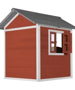 Sunny Mobilier De Jardin Enfant Maisonnette En Bois Rouge -Commodes enfant Soldes 2022 maisonnette en bois rouge 2