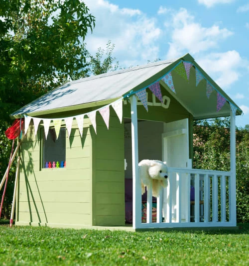 Jardipolys Mobilier De Jardin Enfant Maisonnette Personnalisable Avec Balcon En Sapin épicéa à Peindre 5 Jardipolys Mobilier De Jardin Enfant Maisonnette Personnalisable Avec Balcon En Sapin épicéa à Peindre – Image 3