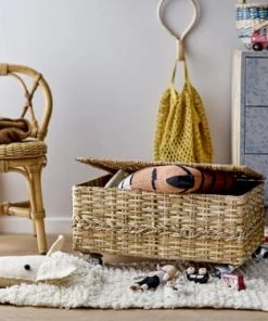 Bloomingville Tables Et Chaises Enfant Mini Chaise Lia En Rotin -Commodes enfant Soldes 2022 mini chaise lia en rotin 4