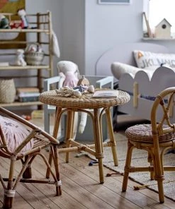 Bloomingville Tables Et Chaises Enfant Mini Chaise Lia En Rotin -Commodes enfant Soldes 2022 mini chaise lia en rotin 5