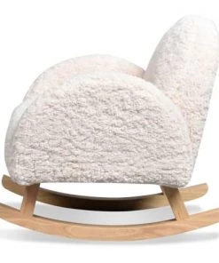 Mathi Design Fauteuils Et Poufs Enfant Mini Fauteuil à Bascule Blanc -Commodes enfant Soldes 2022 mini fauteuil a bascule blanc 1