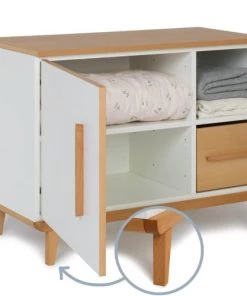 Wookids Commodes Enfant Petit Meuble 1 Porte Blanc -Commodes enfant Soldes 2022 petit meuble 1 porte blanc 6