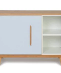 Wookids Commodes Enfant Petit Meuble 1 Porte Bleu Ciel -Commodes enfant Soldes 2022 petit meuble 1 porte bleu ciel 5