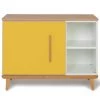 Wookids Commodes Enfant Petit Meuble 1 Porte Jaune Soleil -Commodes enfant Soldes 2022 petit meuble 1 porte jaune soleil