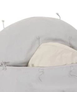 Lorena Canals Fauteuils Et Poufs Enfant Pouf De Couchage En Coton Gris Ø120 -Commodes enfant Soldes 2022 pouf de couchage en coton gris oe120 4